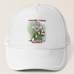 Candy Cane Addict Tshirts and Gifts Trucker Hat