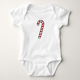 Candy Cane Baby Bodysuit