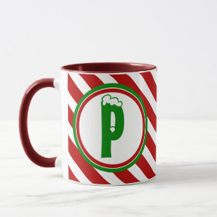 Candy Cane Basics Red/White  Mug