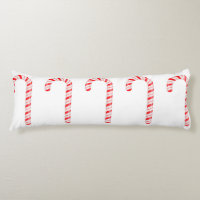 Candy Cane Body Pillow