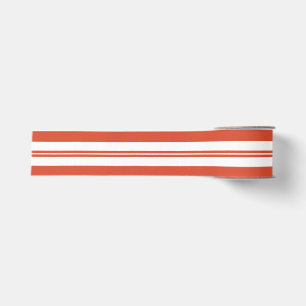 Candy Cane Chorus-Big Stripe Horizontal Grosgrain Ribbon