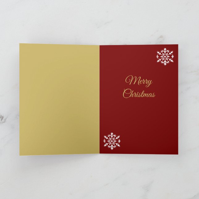 Candy Cane Christmas Card (Inside)