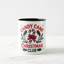 Candy Cane Christmas Club Festive Holiday & Wint