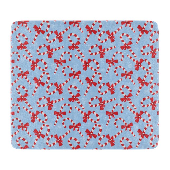 Candy Cane Christmas Cutting Board (Front)