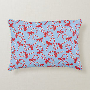 Candy Cane Christmas Decorative Cushion