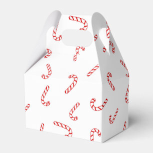 Candy Cane Christmas Favour Box