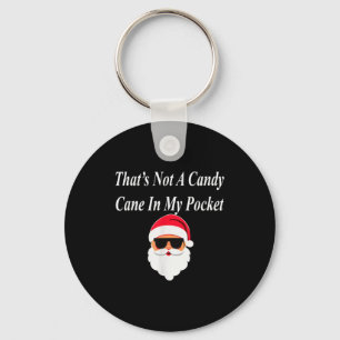Candy Cane Christmas Funny Naughty Dirty Raunchy G Key Ring