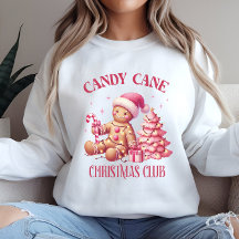 Candy cane Christmas long-sleeve