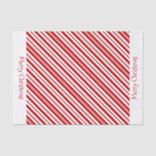 Candy Cane Christmas Tissue Paper