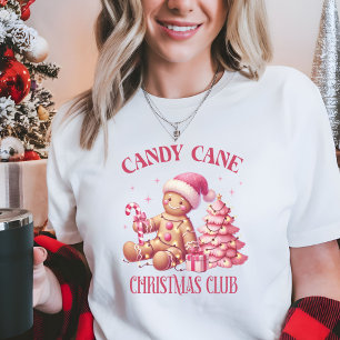 Candy cane Christmas Tri-Blend Shirt
