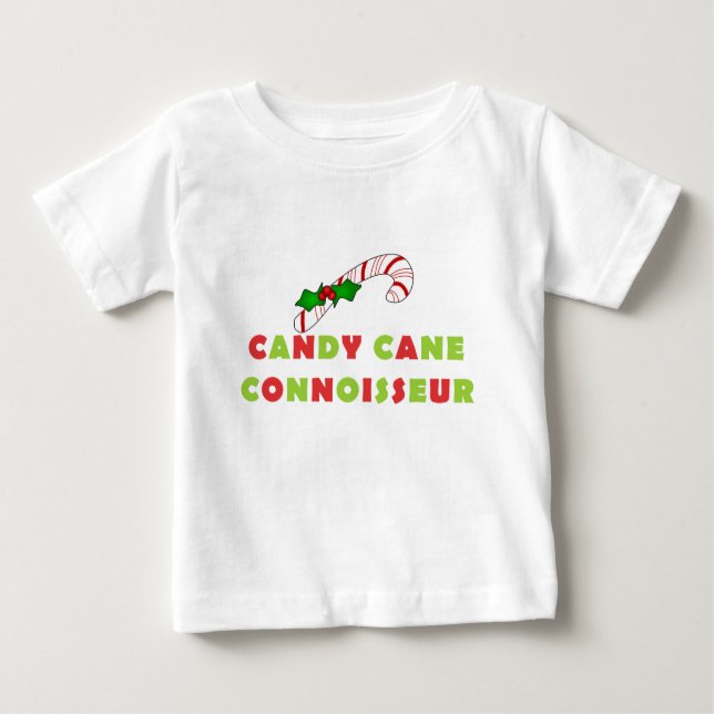 Candy Cane Connoissuer Tshirts and Gifts (Front)