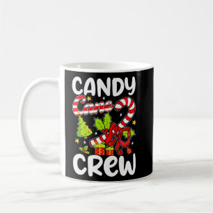 Candy Cane Crew Christmas Candy Kids Boys Girls X Coffee Mug