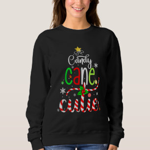 Candy Cane Crew Christmas Candy X Mas Sweatshirt