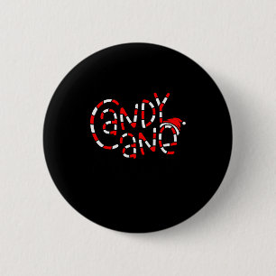 Candy Cane Crew Christmas Xmas Love Candy Boys Gir 6 Cm Round Badge
