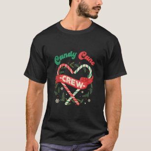 Candy Cane Crew Family Christmas Squad Matching Ca T-Shirt
