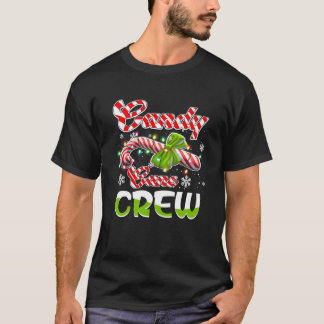 Candy Cane Crew Funny Christmas Candy Lover Matchi T-Shirt