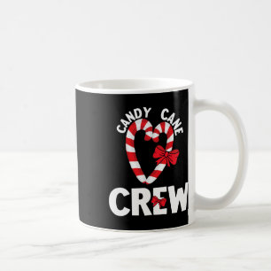 Candy Cane Crew Funny Christmas Sweet Candy Merry Coffee Mug