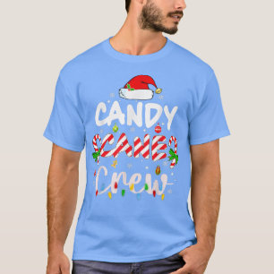 Candy Cane Crew Matching Family Christmas Pajama B T-Shirt