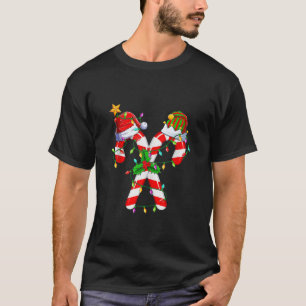 Candy Cane Crew Santa Christmas 2022 Funny Gift Ta T-Shirt