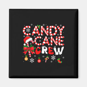 Candy Cane Crew Santa Christmas Costume Candies Lo Magnet