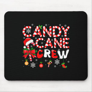 Candy Cane Crew Santa Christmas Costume Candies Lo Mouse Pad