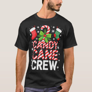 Candy Cane Crew Shirt Adult Men Women Kids Christm
