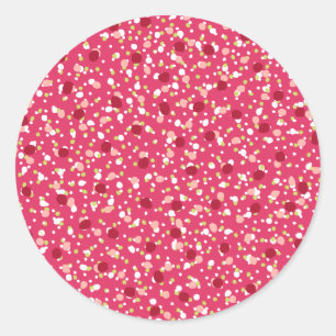 Candy Cane Crush Sticker in Red