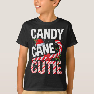Candy Cane Cutie Christmas Xmas Women Girls Kids T T-Shirt