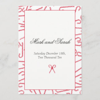 Candy Cane Dance Invitation P