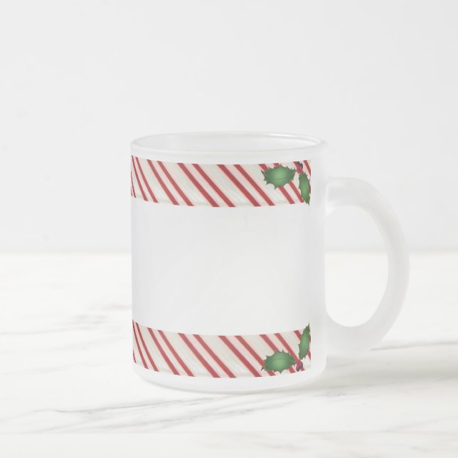 Candy Cane Frosted Mug (Right)