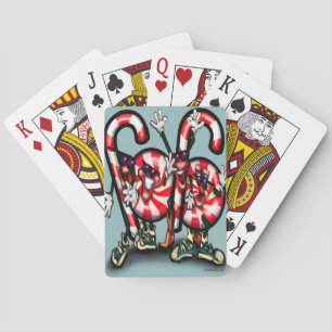 Candy Cane Gang Playing Cards