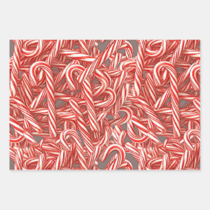 CANDY CANE GIFT WRAP