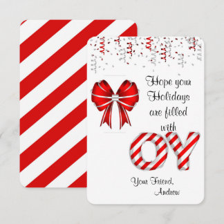 Candy Cane Holder Gift Tags for Kids  Invitation