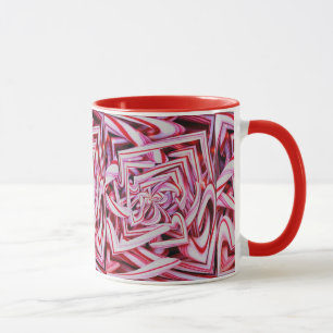 Candy Cane Holiday Coffee Mug