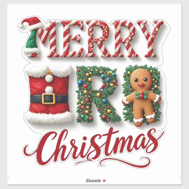 🍪 Candy Cane Holiday Greetings 🎄 (Sheet)