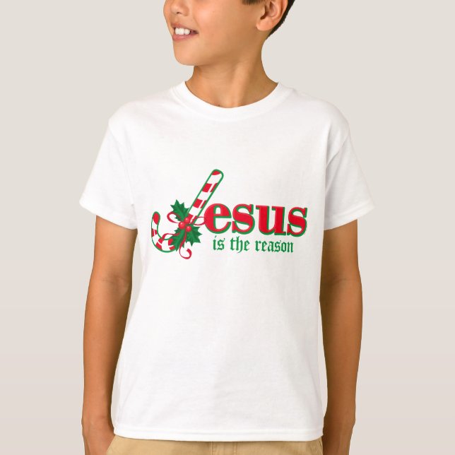 Candy Cane Jesus Shirt (Front)