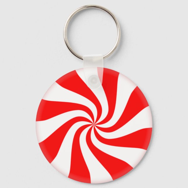 Candy cane key ring (Front)