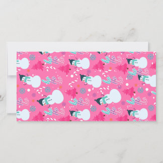 Candy Cane Lane Christmas Bookmark Thank You Card