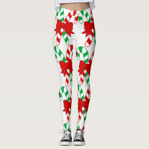 Candy Cane Leggings