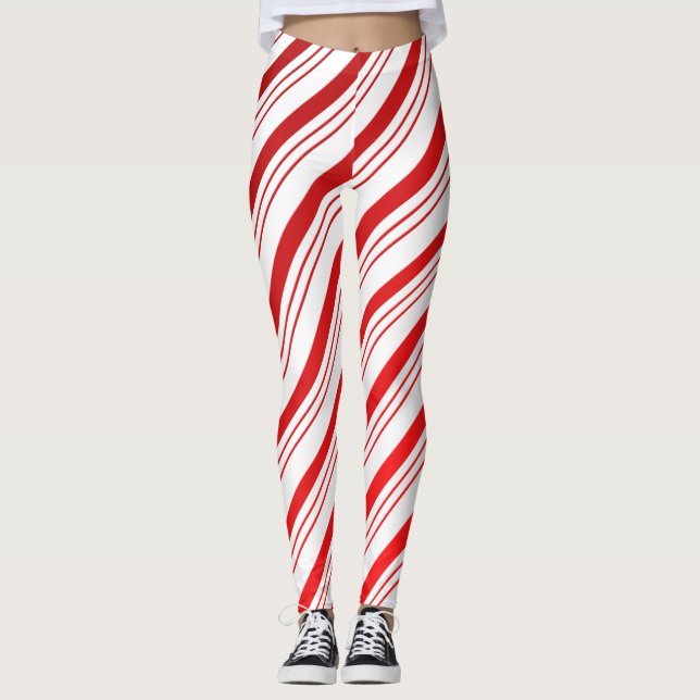 Candy Cane Leggings (Front)