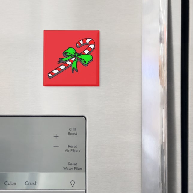 Candy Cane  Magnet (In Situ (Fridge))