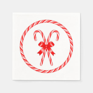 Candy Cane Napkin