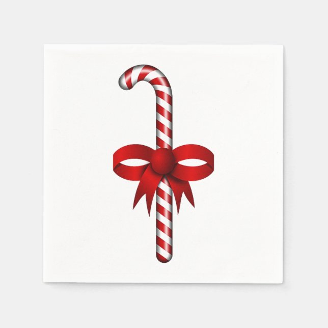 Candy Cane Napkins (Front)
