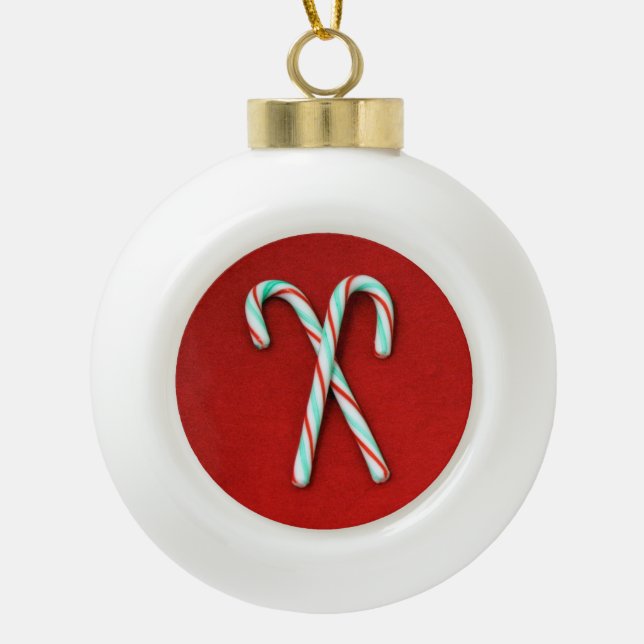 Candy Cane Ornament (Front)
