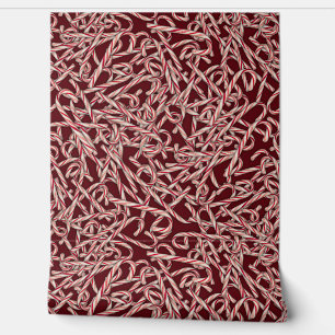 Candy Cane Pattern Wallpaper