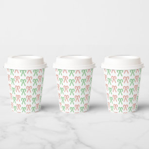 Candy cane/peppermint paper cups