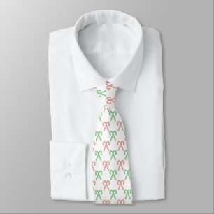 Candy cane/peppermint tie