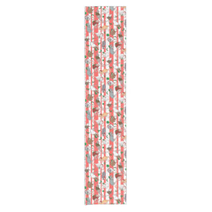 Candy Cane Pet Rattie Christmas! Short Table Runner