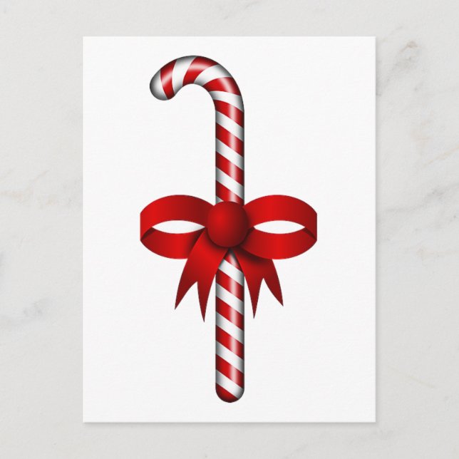 Candy Cane Postcard (Front)