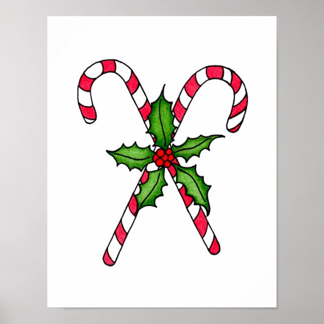 Candy Cane Poster (Front)